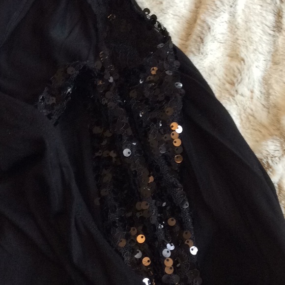 AnM black sequin sleeveless shirt - Picture 4 of 7